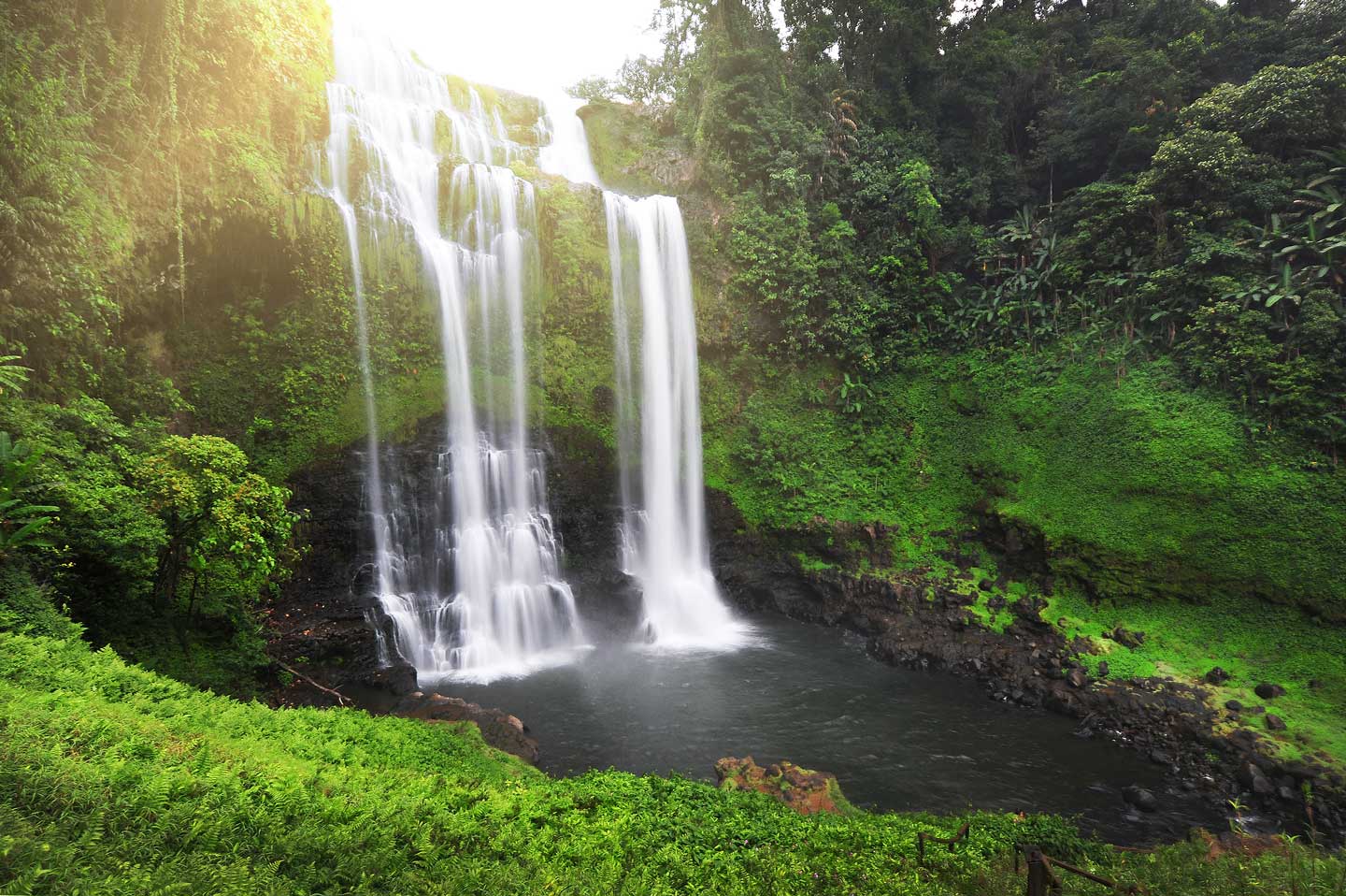 Laos waterfall